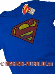 superman logo retro flock